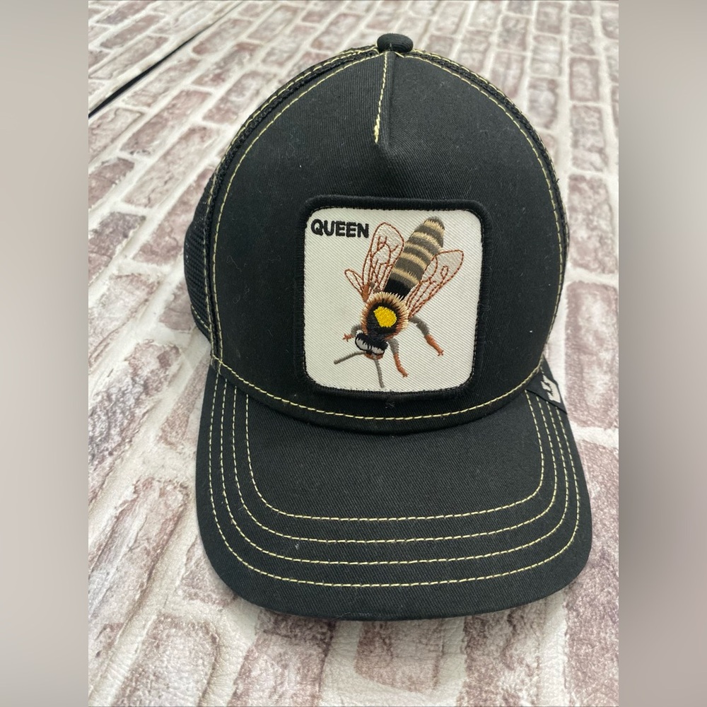 Goorin Bros. Queen Bee Baseball Cap The Farm Black  Snapback Trucker Hat